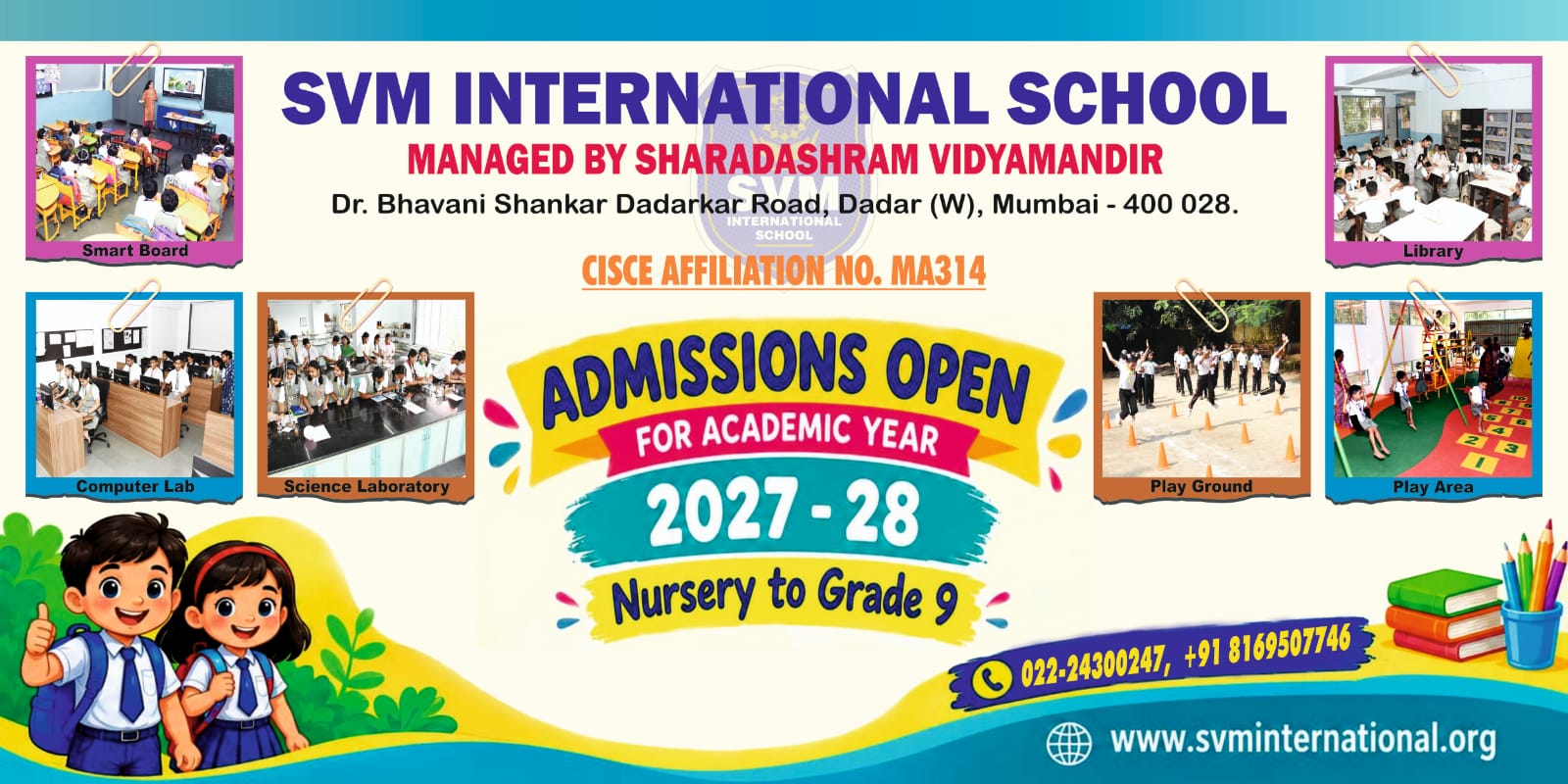 Admissions Open 2027-28